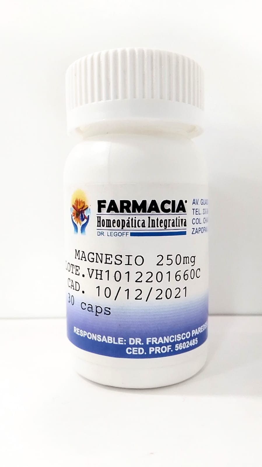 MAGNESIO 250MG - Haga un click en la imagen para cerrar